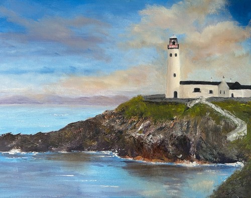 Faro fanad paesaggio - faro, fanad,