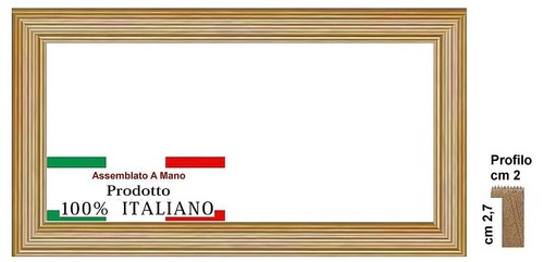 Cornice oro righe in - righe,,