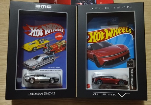 Hot wheels cofanetto delorean - wheels,