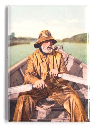 Vecchio pescatore magnete - il,