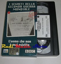 film VHS I SEGRETI DELLA SECONDA GUERRA MONDIALE 2 uomo mai esistito (F30)no dvd