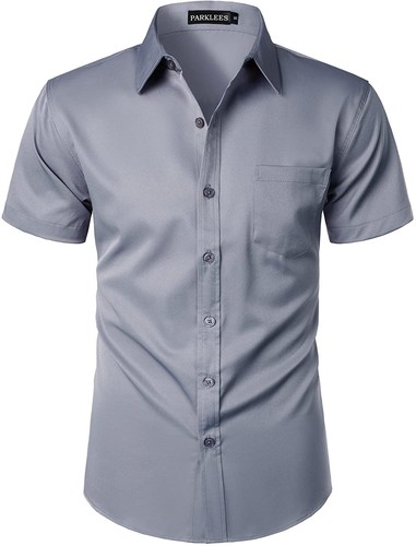 Camicia elegante parklees uomo - elegante,
