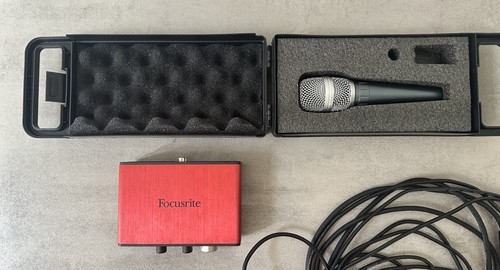 Bundle scheda audio focusrite - scheda,