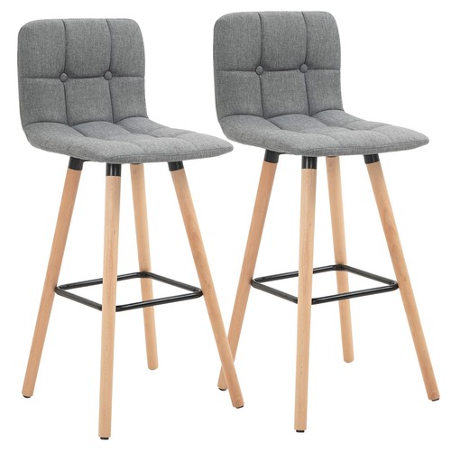 Homcom set sgabelli bar - 2,
