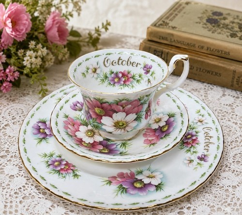Royal albert october cosmos - october,
