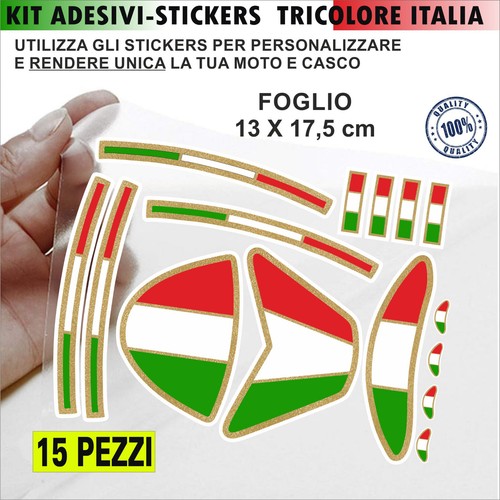 Kit adesivi tricolore - kit,
