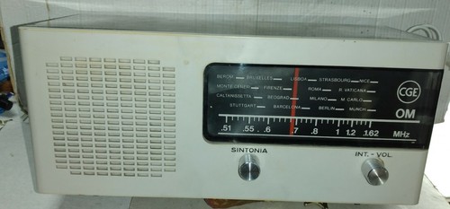 Radio transistor cge - a,