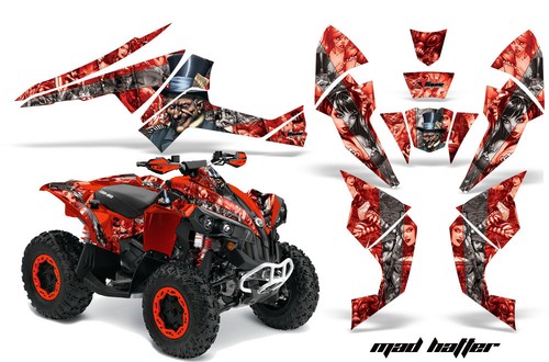 Kit grafico adesivi atv quad - kit,
