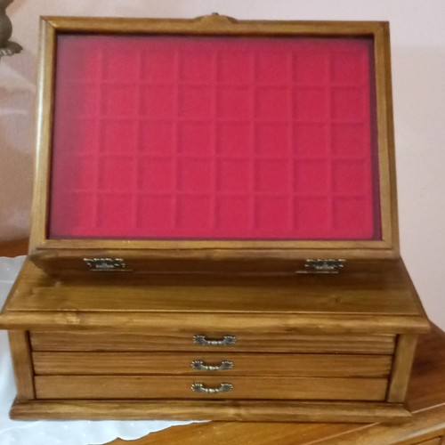 Monetiere legno abete - monetiere,