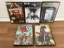 LOTTO 5 GIOCHI PC Devil May Cry 3,cryostatis,aurora Watching,Bad Day,mercenari 2