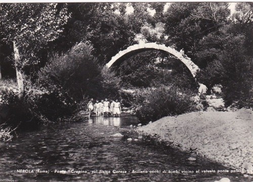 Nerola ponte crapino - ponte, "crapino"