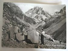 CARTOLINA ALPI APUANE CAVE DI CARRARA SCALPELLINI ANTICHI MESTIERI ANIMATA