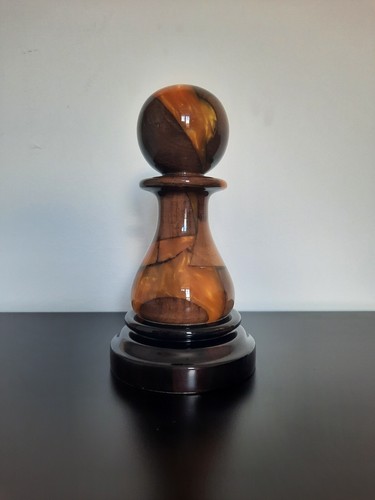 Chess pawn giant custom resin - pawn,