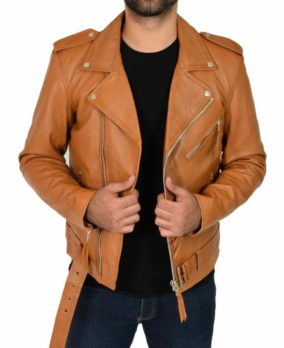 Giacca pelle uomo - in, da