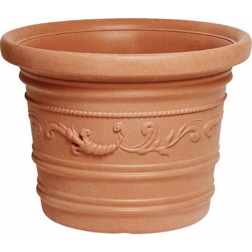 Vaso tondo festonato - vaso,