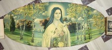 LARGE DEVOTIONAL SCENE-ROSES