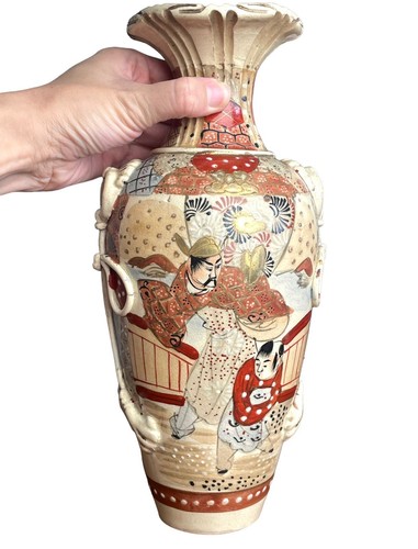 Grande antico vaso giapponese