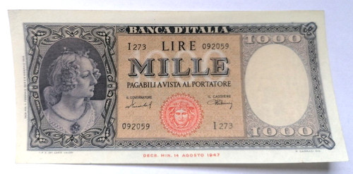 1000 lire italia medusa - 1000,