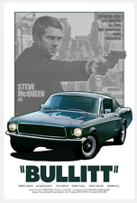 Poster film Bullitt Steve