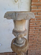 VECCHIO VASO - LAMPADA IN ALABASTRO BAROCCO