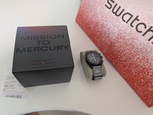 Omega swatch moonswatch - x,