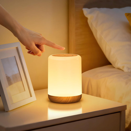 Lampada comodino led touch - lampada,