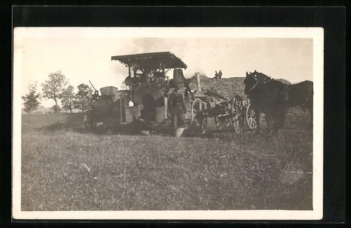 Cartolina locomotiva con