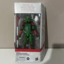 Star Wars the Black Series Imperial Stormtrooper ( Holiday Edition) New In Box
