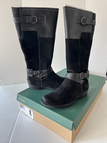 Stivali ginocchio clarks - stivali,