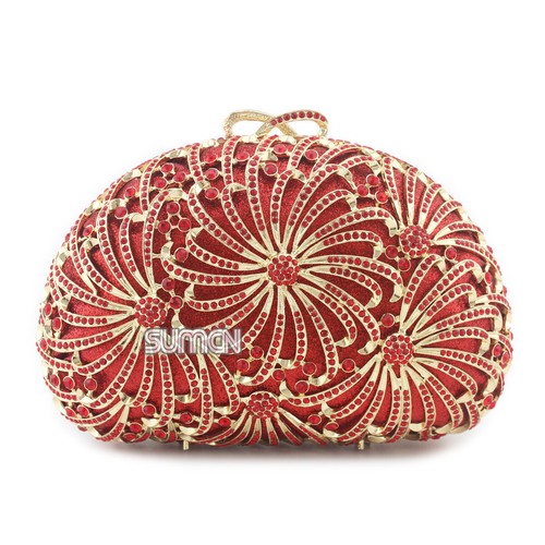 Borsa sera donna fiori - donna,