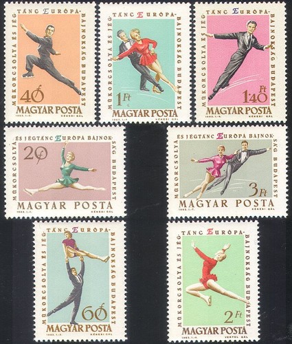 Ungheria 1963 figure - ungheria,
