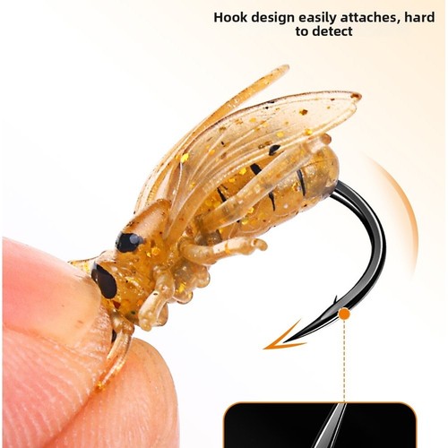 Set esche pesca per - pesca, mosca