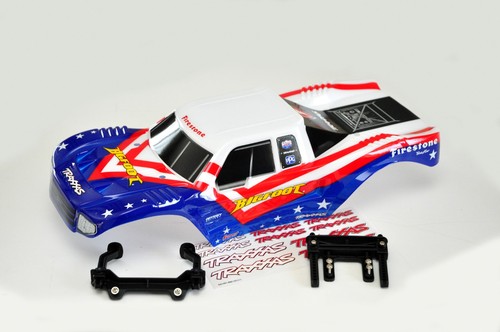 Corpo traxxas bigfoot rosso - corpo,