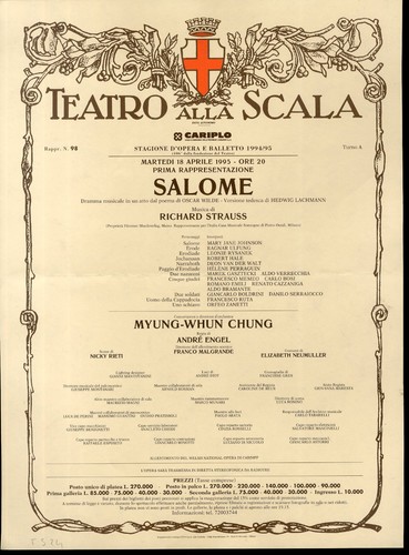 Teatro alla scala locandina - alla,