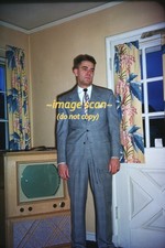 Kodachrome Slide of Man con