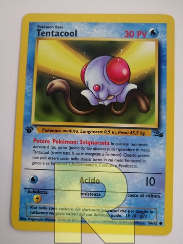 Tentacool fossil 62 1ª - tentacool,