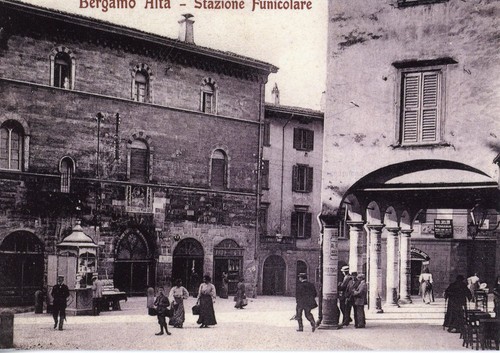 Cartoline bergamo postcard - bergamo,