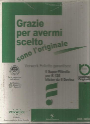 Vorwerk folletto 6 - folletto,