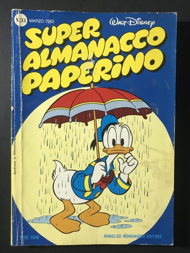 Super almanacco paperino - almanacco, n°