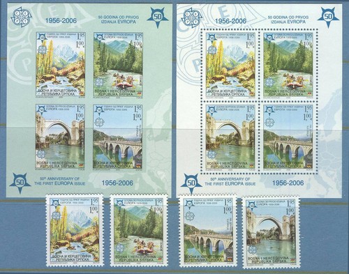 Europa a68 mnh fogli 4v - 2,