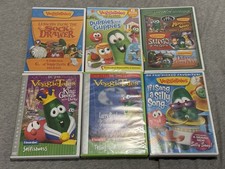 Veggietales 6x DVD lot Bundle