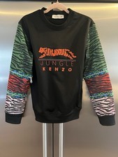 Felpa Kenzo X H&M XS Tiger Jungle con perline maniche con cerniera