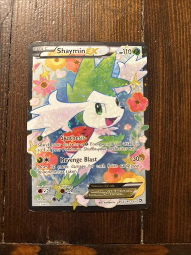 Carta pokemon shaymin - pokemon, ex