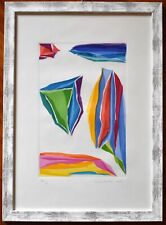 PIERO DORAZIO acquatinta del 1976 titolata  ''LETTRE A' UN POETE''  (rif 20)