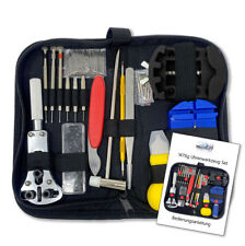 Set di attrezzi per orologi 147 pezzi strumento per orologiaio orologio strumento apri cassa riparazione