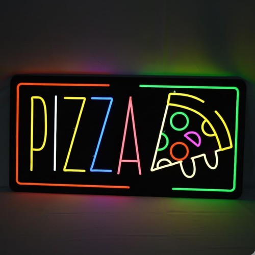 Insegna led pizza per - insegna,