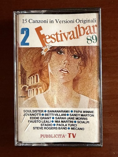 Festivalbar musicassetta - 89,