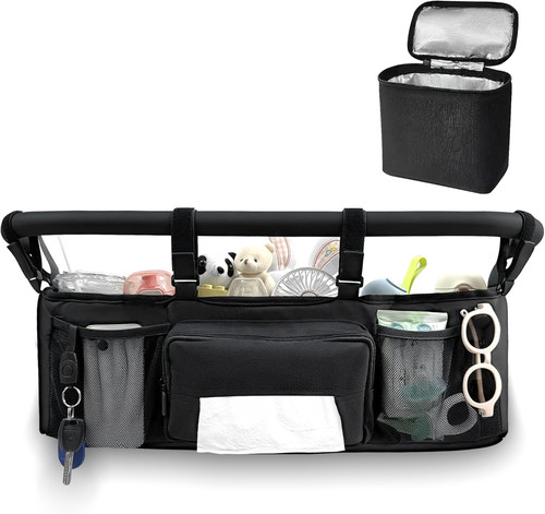 Double stroller organizer bob - double,