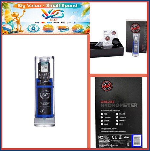 Termometro idrometro blu