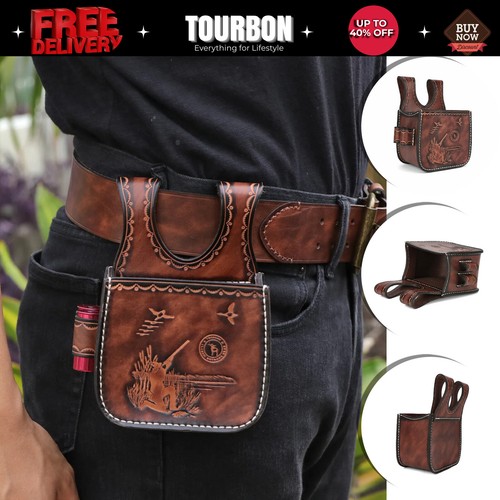 Tourbon cartucce fucile pelle - cartucce,